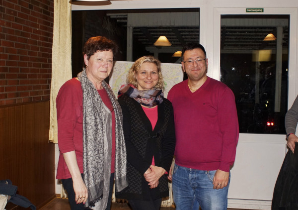 Jahreshauptversammlung am 21.02.2018, Gruppenfoto der Vorsitzenden