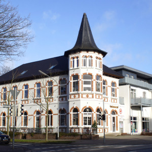 Das alte Clubhaus an der Donnerschweer Straße.